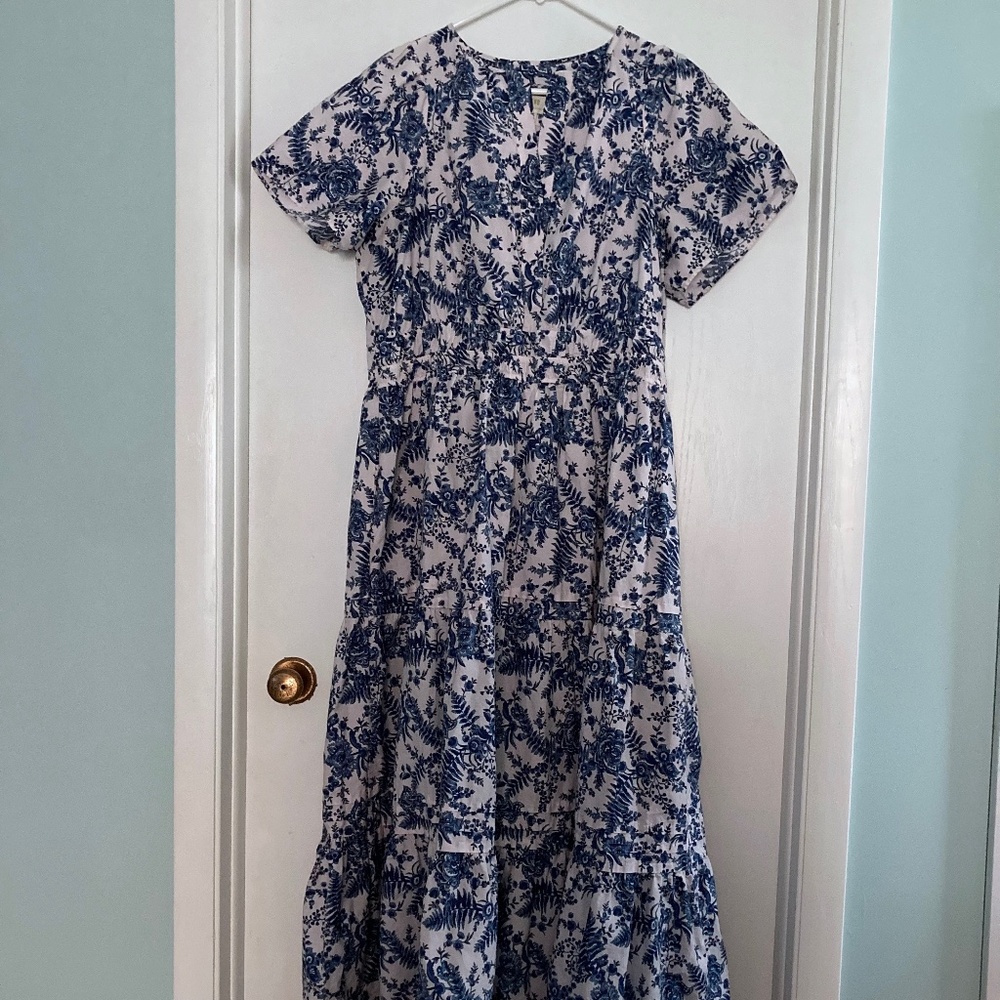 Anthropologie Maeve Somerset Maxi Dress